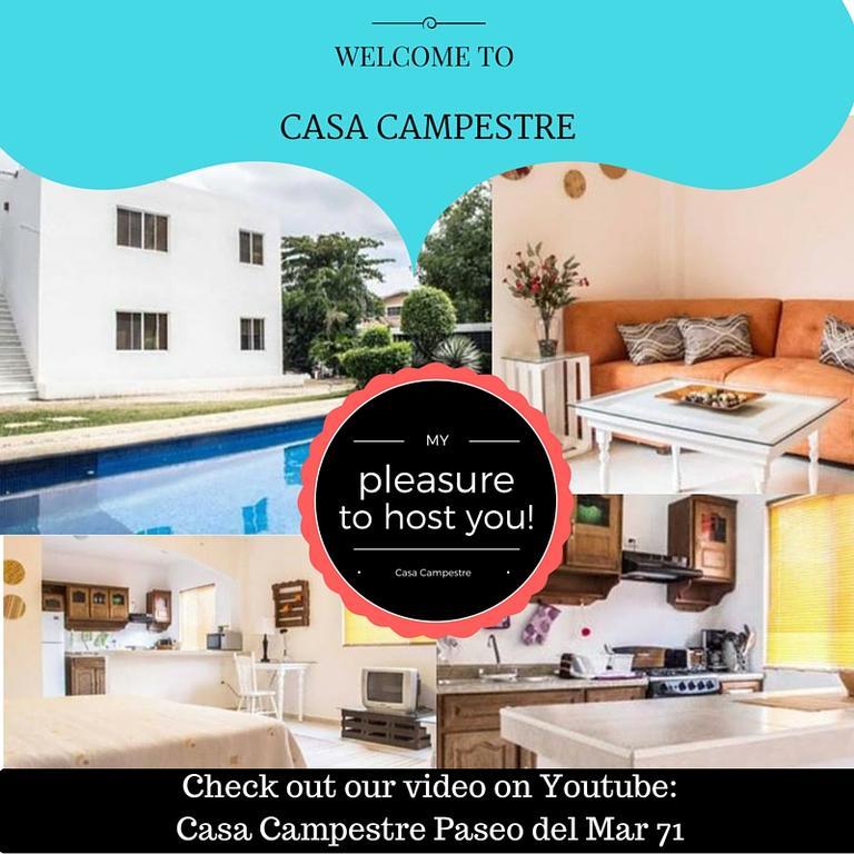Casa Campestre Apartman Cancún Kültér fotó