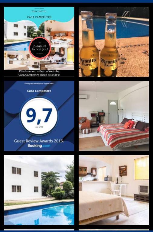 Casa Campestre Apartman Cancún Kültér fotó